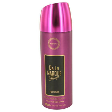 Armaf De La Marque Rouge Perfume - 6.7 oz Body Spray Body Spray (Alcohol Free)