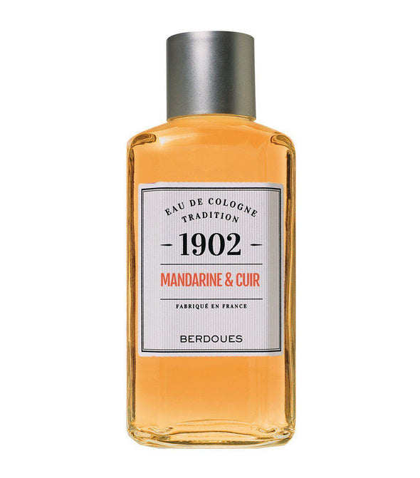 1902 Mandarine Leather Cologne by Berdoues (unboxed) - 4.2 oz Eau De Cologne Spray Eau De Cologne Spray (Unisex-unboxed))
