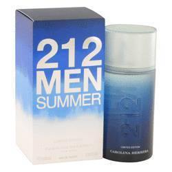 212 Summer Eau De Toilette Spray (Limited Edition) By Carolina Herrera - Eau De Toilette Spray (Limited Edition)