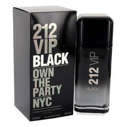 212 Vip Black Cologne Eau De Parfum Spray By Carolina Herrera - Eau De Parfum Spray