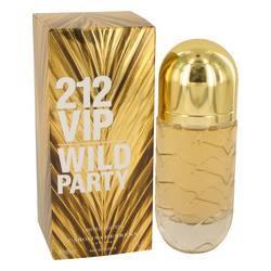 212 Vip Wild Party Eau De Toilette Spray By Carolina Herrera - Eau De Toilette Spray