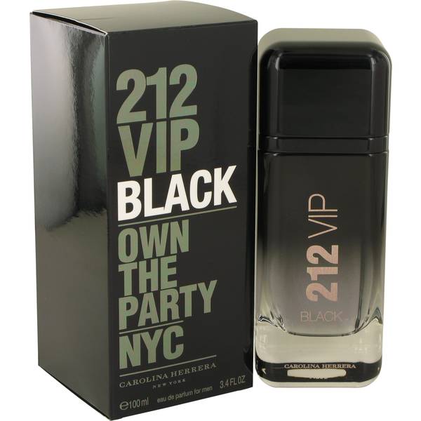 212 Vip Black Cologne Eau De Parfum Spray By Carolina Herrera