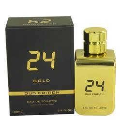 24 Gold Oud Edition Eau De Toilette Concentree Spray (Unisex) By ScentStory - Eau De Toilette Concentree Spray (Unisex)