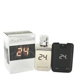 24 Platinum The Fragrance Eau De Toilette Spray + 0.8 oz Mini Pocket Spray By ScentStory - Eau De Toilette Spray + 0.8 oz Mini Pocket Spray