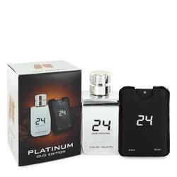 24 Platinum Oud Edition Eau De Toilette Concentree Spray + 0.8 oz {Pocket Spray (Unisex) By Scentstory - Eau De Toilette Concentree Spray + 0.8 oz {Pocket Spray (Unisex)