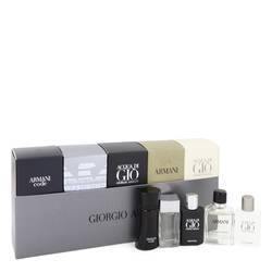 Acqua Di Gio Gift Set By Giorgio Armani - Gift Set - Travel Set Includes Armani Code, Emporio Armani Diamonds, Acqua Di Gio, Armani and Acqua Di Gio Profumo