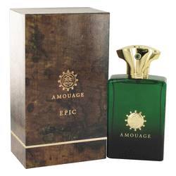 Amouage Epic Cologne For Men - 3.4 oz Eau De Parfum Spray Eau De Parfum Spray