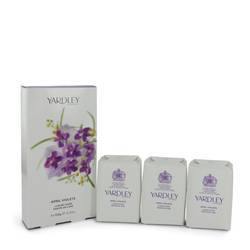 April Violets 3 x 3.5 oz Soap By Yardley London - 3 x 3.5 oz Soap