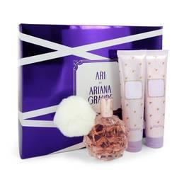 Ari Gift Set By Ariana Grande - Gift Set - 3.4 oz Eau De Parfum Spray + 3.4 oz Body Lotion + 3.4 oz Shower Gel