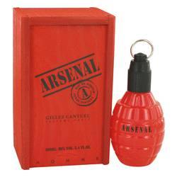 Arsenal Red Eau De Parfum Spray (New) By Gilles Cantuel - Eau De Parfum Spray (New)