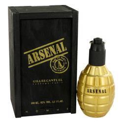 Arsenal Gold Eau De Parfum Spray By Gilles Cantuel - Eau De Parfum Spray