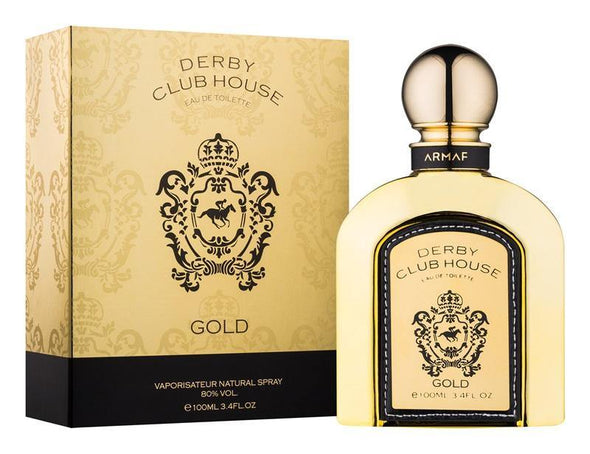 Armaf Derby Club House Gold Cologne - 3.4 oz Eau De Toilette Spray Eau De Toilette Spray