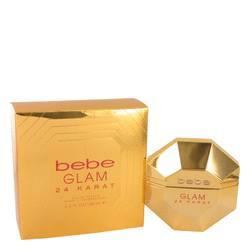 Bebe Glam 24 Karat Eau De Parfum Spray By Bebe - Eau De Parfum Spray