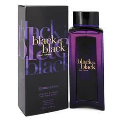 Black Is Black Eau De Parfum Spray By Nu Parfums - Eau De Parfum Spray