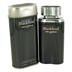 Black Soul Eau De Toilette Spray By Ted Lapidus - Eau De Toilette Spray