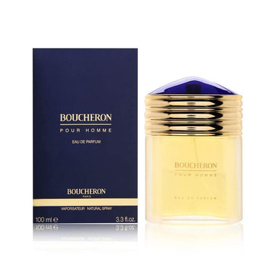 Boucheron Pour Homme Men Cologne Eau De Parfum - 3.4 oz Eau De Parfum Spray Eau De Parfum Spray