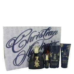 Christian Audigier Gift Set By Christian Audigier - Gift Set - 3.4 oz Eau De Toilette Spray + .25 oz MIN EDT + 3 oz Body Wash + 2.75 Deodorant Stick