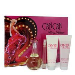 Can Can Gift Set By Paris Hilton - Gift Set - 3.4 oz Eau De Parfum Spray + 3 oz Body Lotion + 3 oz Shower Gel + .34 oz Mini EDP Spray
