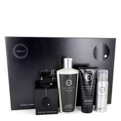 Club De Nuit Intense Gift Set By Armaf - Gift Set - 3.6 oz Eau De Toilette Spray + 1.7 oz Body Spray + 3.4 oz Shower Gel + 8.4 oz Shampoo with Conditioner