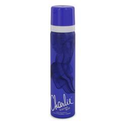 Charlie Electric Blue Body Spray By Revlon - Body Spray