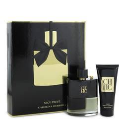 Ch Prive Gift Set By Carolina Herrera - Gift Set - 3.4 oz Eau De Toilette Spray + 3.4 oz After Shave Balm
