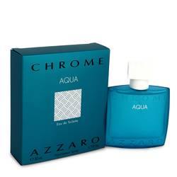 Chrome Aqua Eau De Toilette Spray By Azzaro - Fragrance JA Fragrance JA Azzaro Fragrance JA
