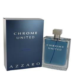 Chrome United Eau De Toilette Spray By Azzaro - Eau De Toilette Spray