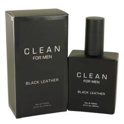 Clean Black Leather Eau De Toilette Spray By Clean - Eau De Toilette Spray