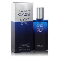 Cool Water Night Dive Eau De Toilette Spray By Davidoff - Eau De Toilette Spray