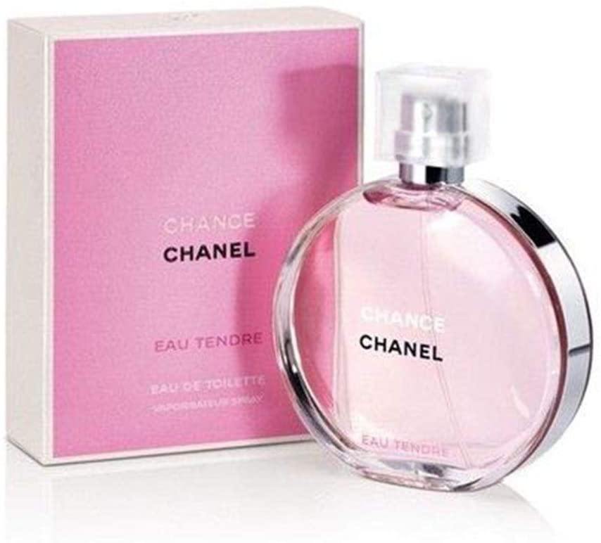 CHANEL - CHANCE EAU TENDRE A dazzling floral-fruity fragrance. A  grapefruit-quince accord blended with jasmine absolute and rose essence. A  whirlwind of delicate tenderness. Discover more on chanel.com/-CHANELChance2019_
