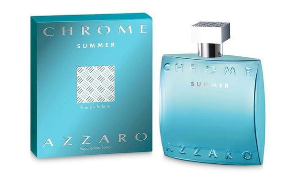 Chrome Summer Eau De Toilette Spray By Azzaro - Eau De Toilette Spray