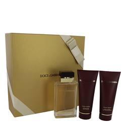 Dolce & Gabbana Pour Femme Gift Set By Dolce & Gabbana - Gift Set - 3.4 oz Eau De Parfum Spray + 3.4 oz Shower Gel + 3.4 oz Body Lotion
