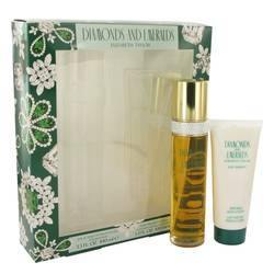 Diamonds & Emeralds Gift Set By Elizabeth Taylor - Gift Set - 3.3 oz Eau De Toilette Spray + 3.3 oz Body Lotion