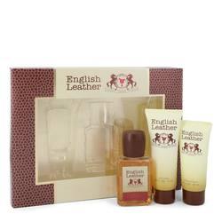 English Leather Gift Set By Dana - Gift Set - 3.4 oz Cologne Body Spash + 2 oz After Shave Balm + 2.5 oz Body Wash