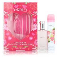 English Rose Yardley Gift Set By Yardley London - Gift Set - 1.7 oz Eau De Toilette Spray + 2.6 oz Deodorant Spray