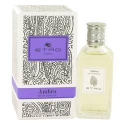 Ambra Eau De Toilette Spray (Unisex) By Etro - Eau De Toilette Spray (Unisex)