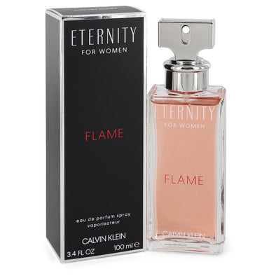 Eternity Flame Perfume by Calvin Klein - 3.4 oz Eau De Parfum Spray Eau De Parfum Spray