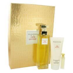 5th Avenue Gift Set By Elizabeth Arden - Gift Set - 4.2 oz Eau De Parfum Spray + .12 oz Mini + 3.3 oz Body Lotion