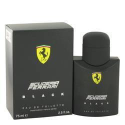 Ferrari Scuderia Black Eau De Toilette Spray By Ferrari - Fragrance JA Fragrance JA Ferrari Fragrance JA