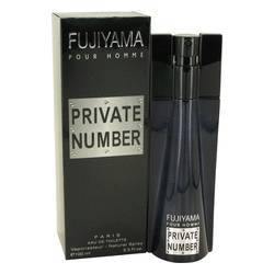 Fujiyama Private Number Eau De Toilette Spray By Succes De Paris - Eau De Toilette Spray