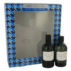 Grey Flannel Gift Set By Geoffrey Beene - Gift Set - 4 oz Eau De Toilette Spray + 3.4 oz After Shave Lotion