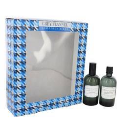 Grey Flannel Gift Set By Geoffrey Beene - Gift Set - 4 oz Eau De Toilette Spray + 3.4 oz After Shave Lotion