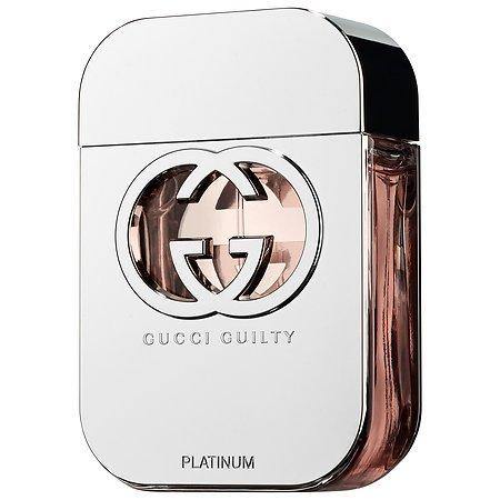 Gucci Guilty Platinum Perfume by Gucci - 2.5 oz Eau De Toilette Spray Eau De Toilette Spray