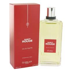 Habit Rouge Eau De Toilette Spray By Guerlain - Fragrance JA Fragrance JA Guerlain Fragrance JA