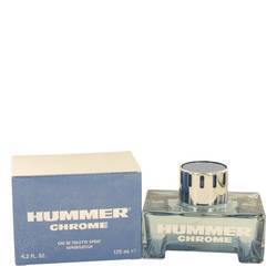 Hummer Chrome Cologne For Men - 4.2 oz Eau De Toilette Spray Eau De Toilette Spray