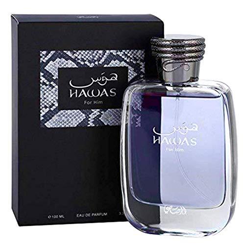 Hawas Eau De Parfum Spray By Rasasi - 3.33 oz Eau De Parfum Spray Eau De Parfum Spray