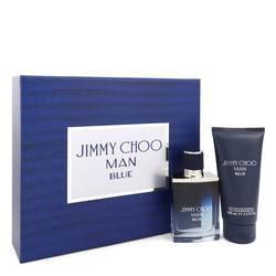 Jimmy Choo Man Blue Gift Set By Jimmy Choo - Gift Set - 1.7 oz Eau De Toilette Spray + 3.3 oz Shower Gel
