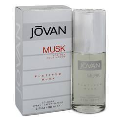 Jovan Platinum Musk Cologne Spray By Jovan - Cologne Spray