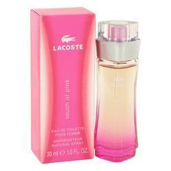 Touch Of Pink Eau De Toilette Spray By Lacoste - Eau De Toilette Spray