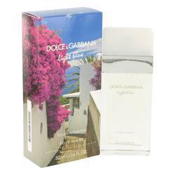 Light Blue Escape To Panarea Eau De Toilette Spray By Dolce & Gabbana - Eau De Toilette Spray